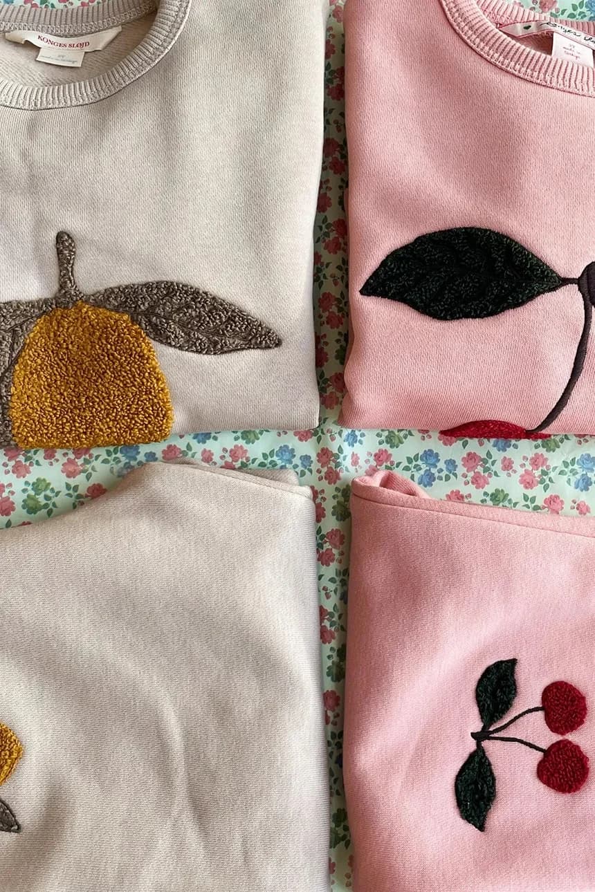 Детская толстовка из хлопка LOU TERRY SWEAT SHIRT OCS - фото 5