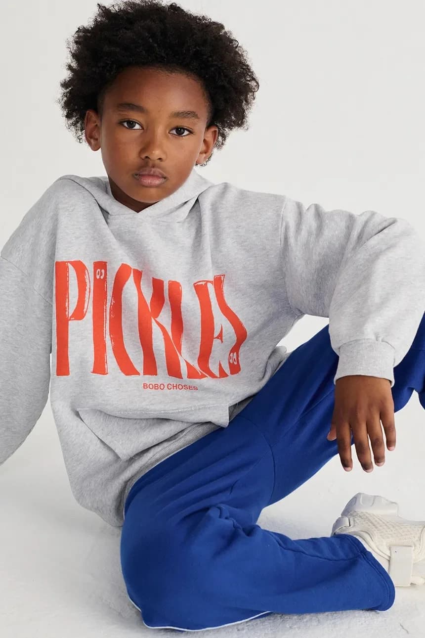 Детский хлопковый свитшот Spicy Pickles