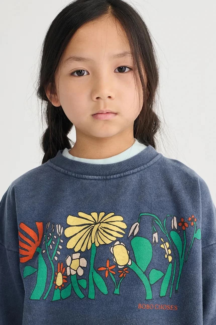 Детская хлопковая толстовка Color Herbalist - фото 7