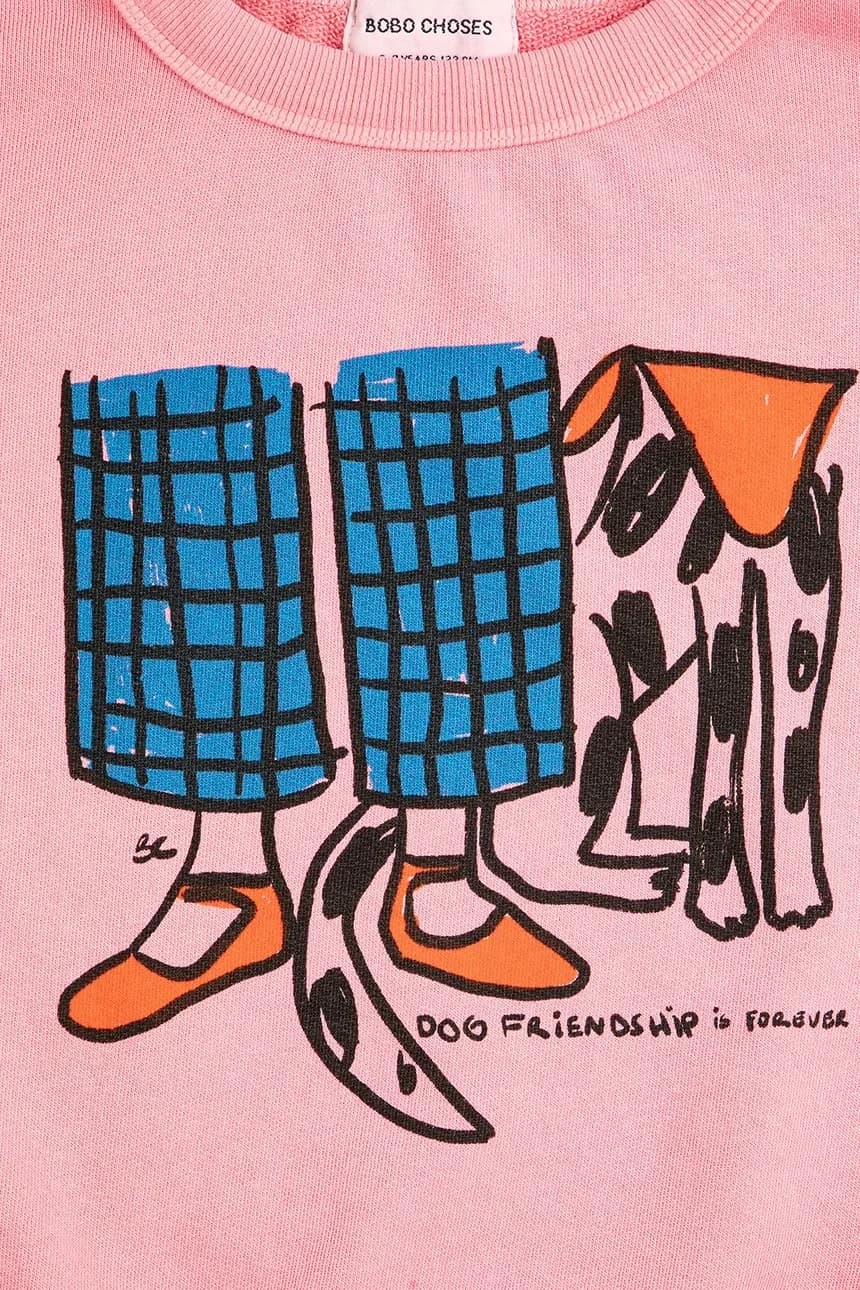 Детский хлопковый свитшот Dog Friendship - фото 3