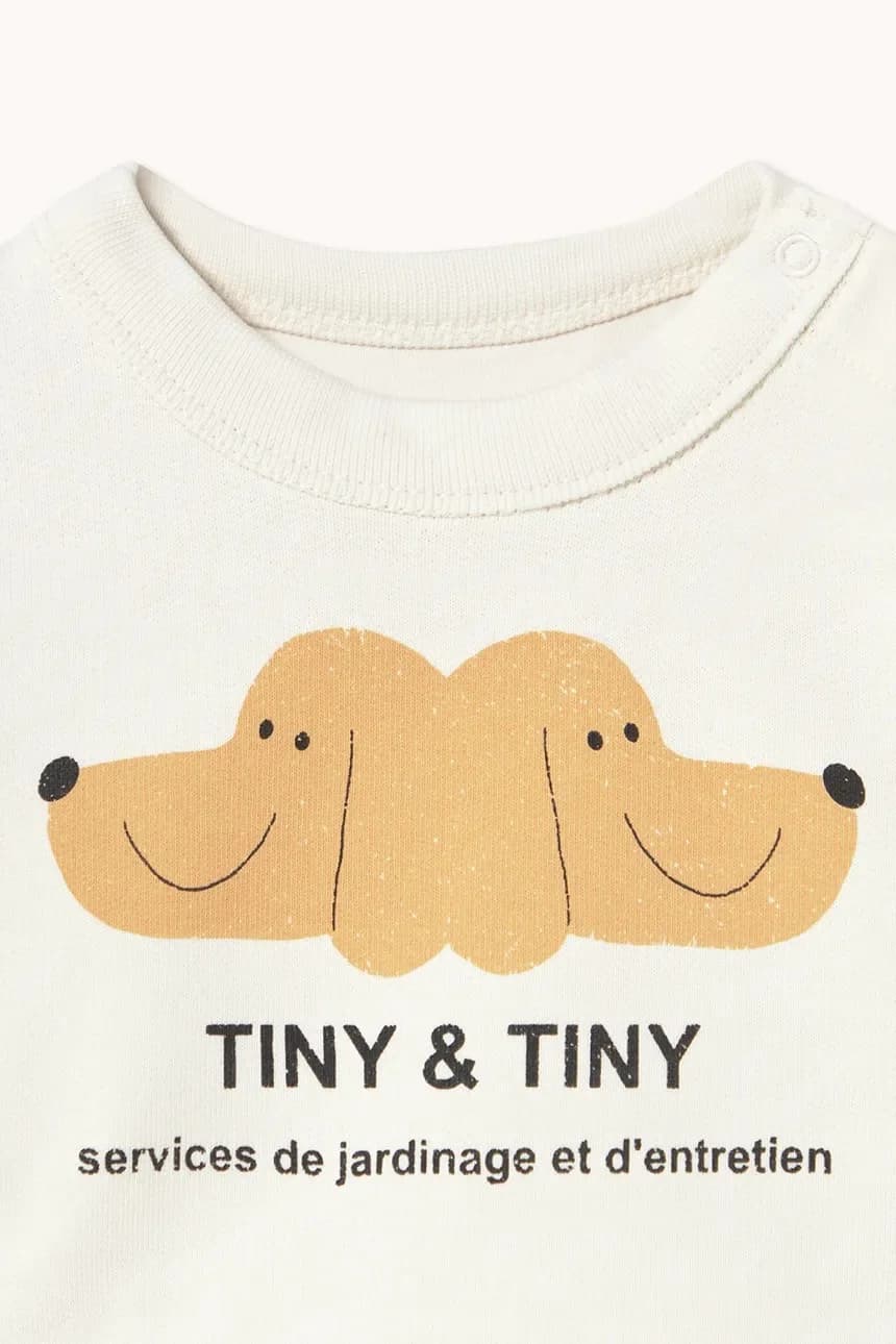 Детская хлопковая толстовка TINY & TINY BABY SEATSHIRT - фото 3