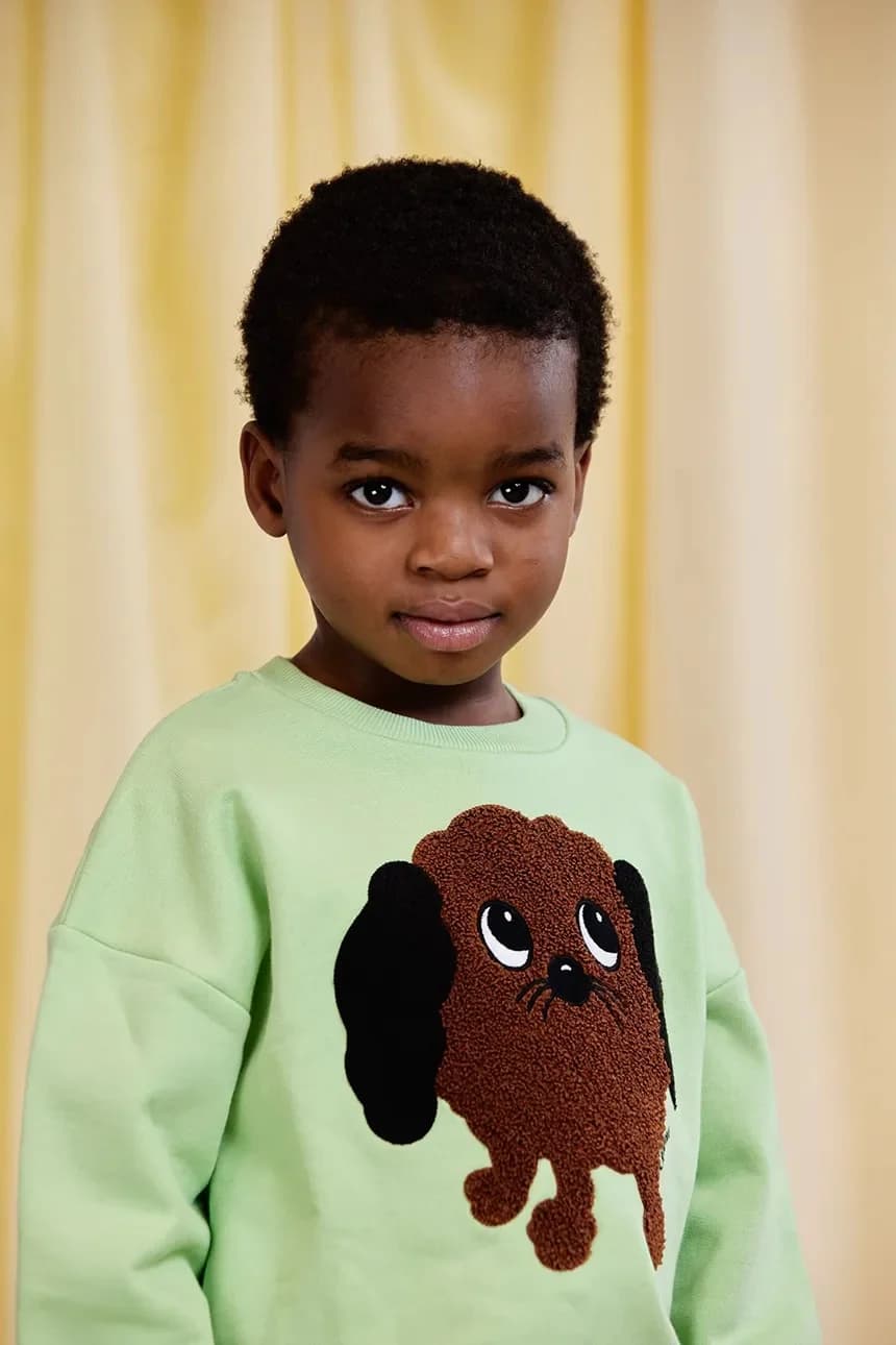 Детский хлопковый свитшот Doggie