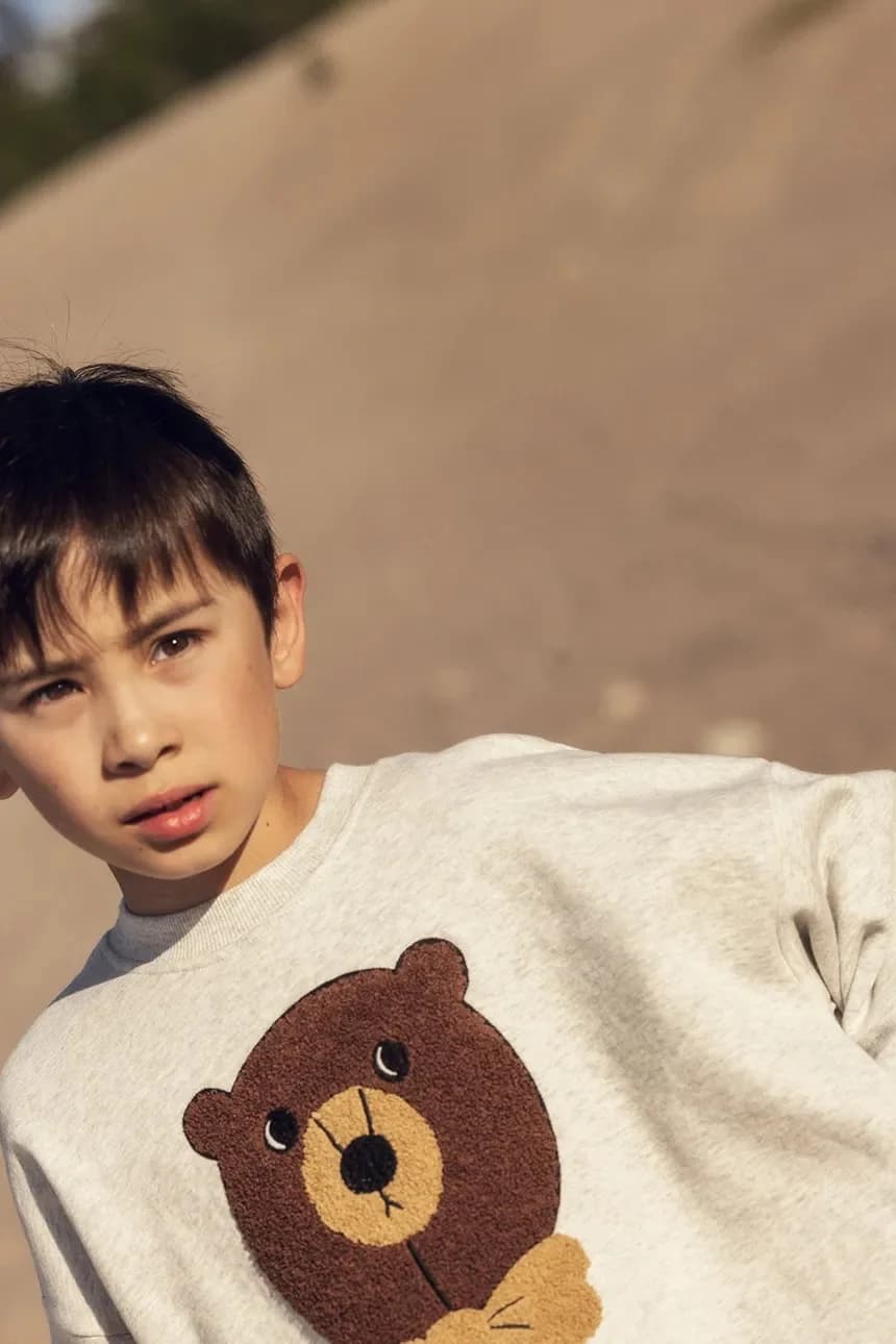 Детский хлопковый свитшот Bear - фото 8