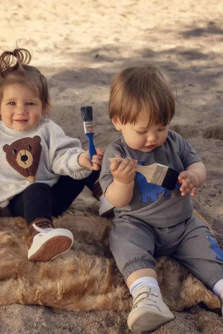 Детский хлопковый свитшот Bear - фото 9