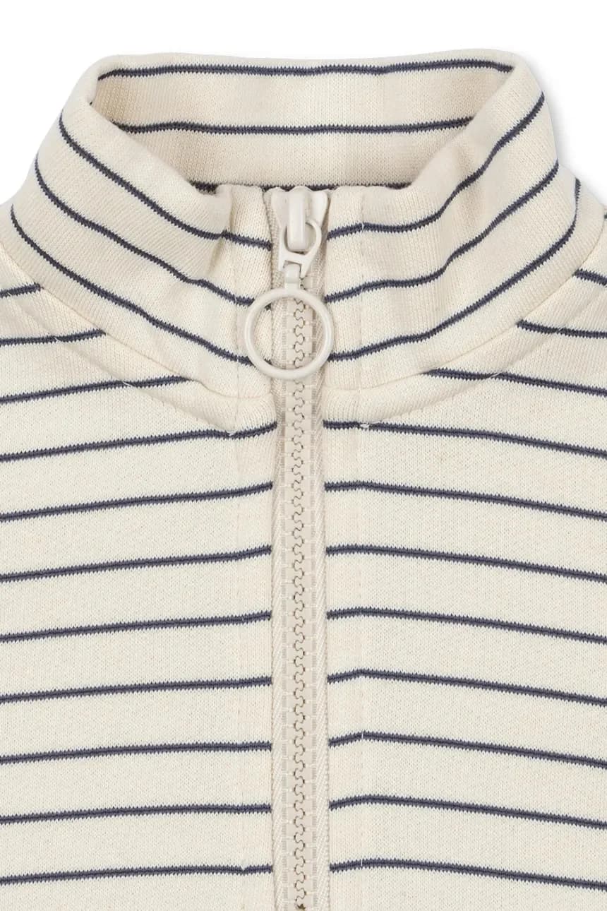 Детская толстовка LOU STRIPE HALF ZIP SWEAT OCS - фото 4
