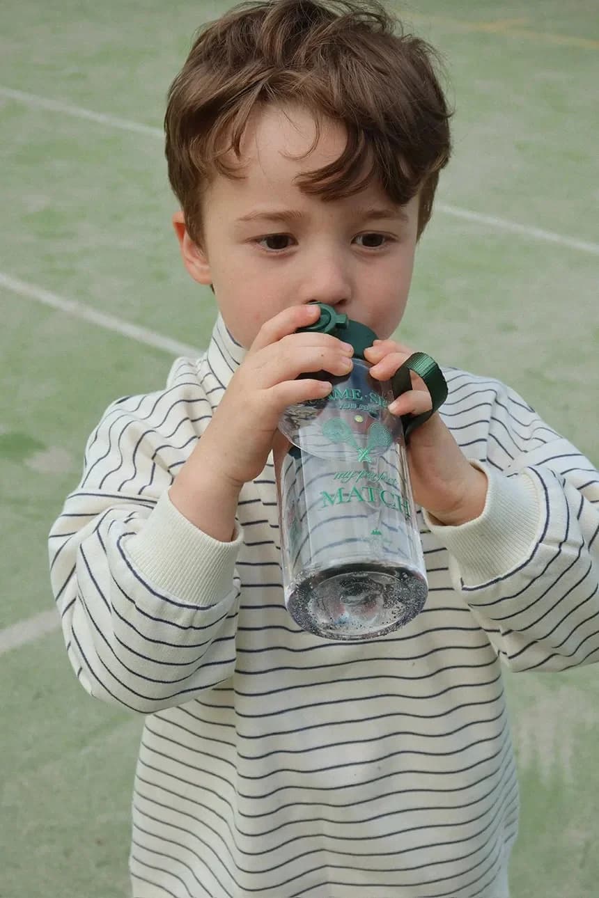 Детская толстовка LOU STRIPE HALF ZIP SWEAT OCS - фото 9