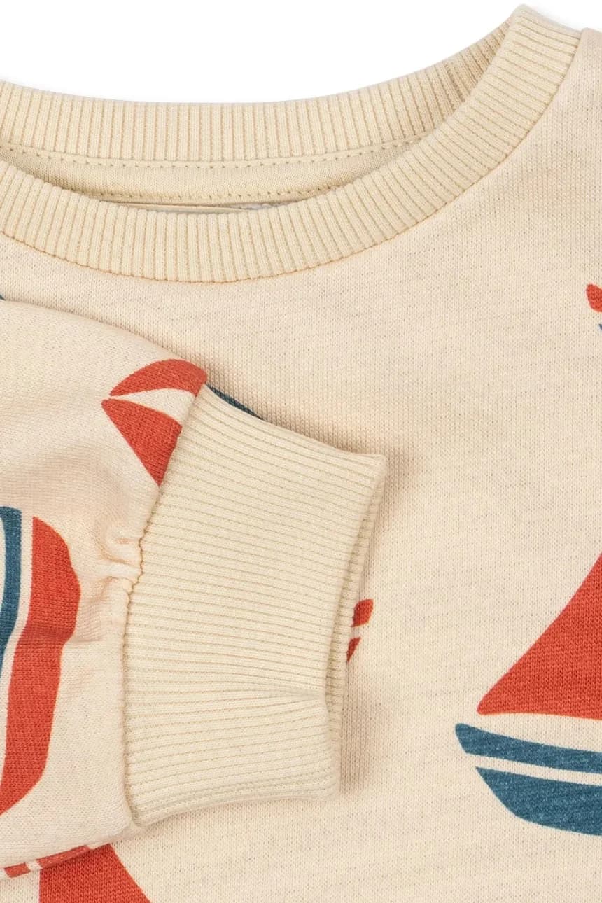 Детская толстовка из хлопка LOUPY LOU SWEAT SHIRT OCS - фото 3