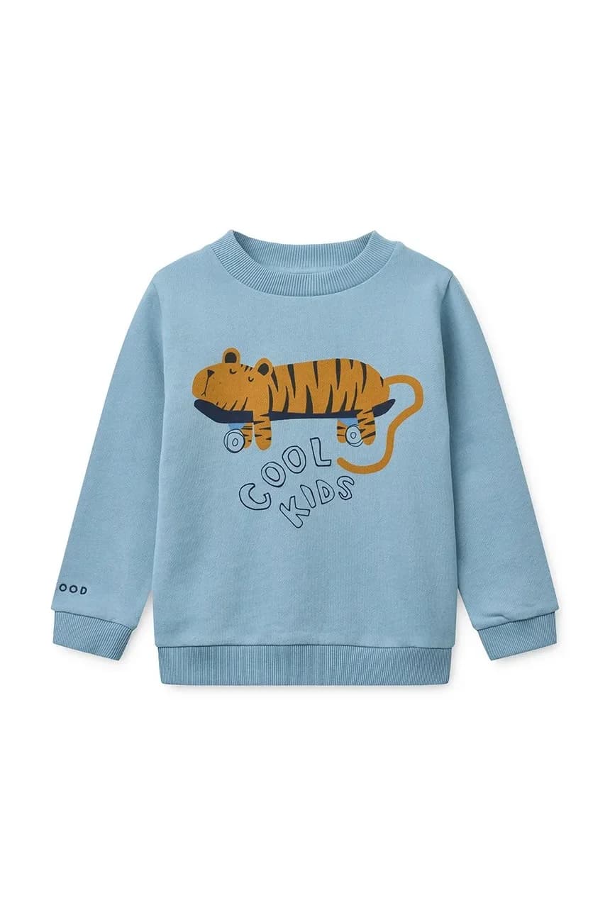 Детская хлопковая толстовка Thora Placement Sweatshirt - фото 2