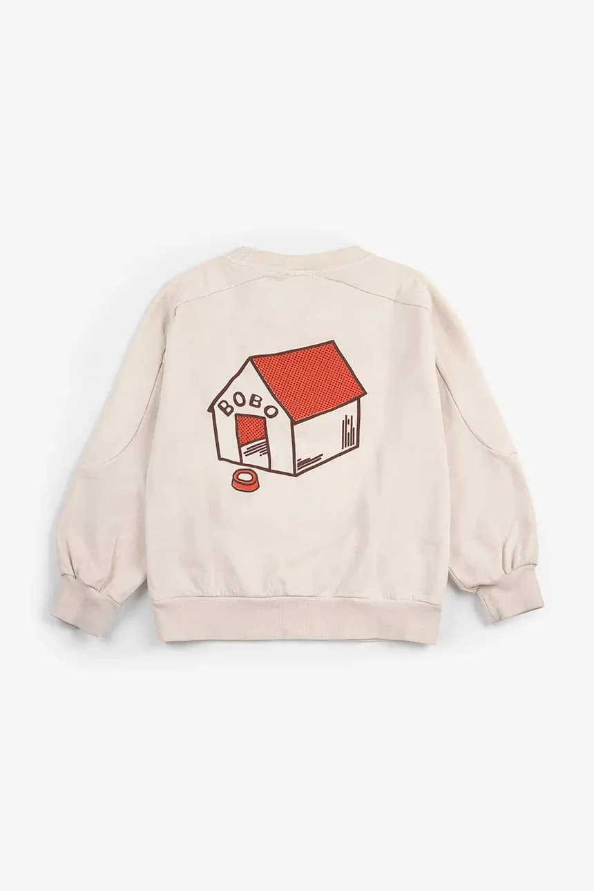 Детский хлопковый свитшот Pickles is at Home