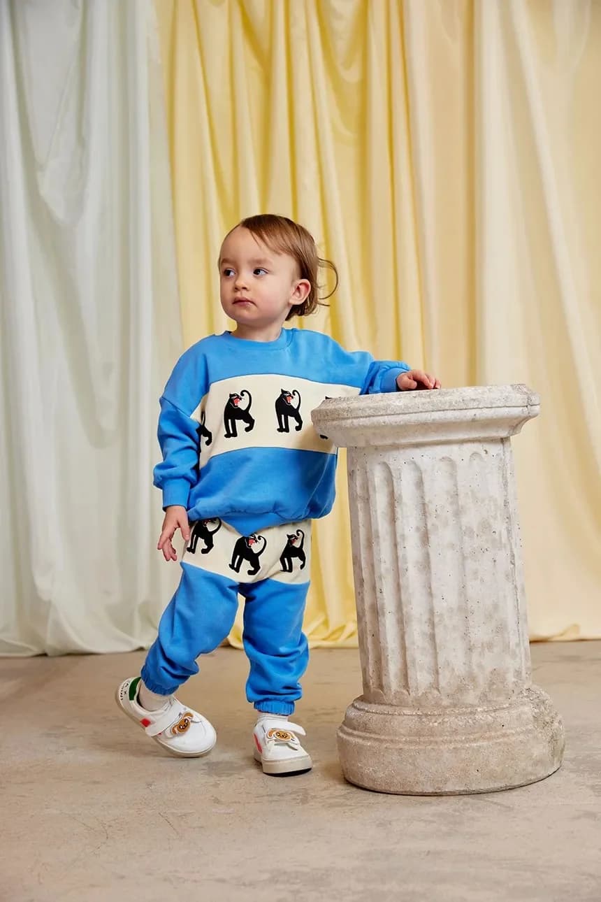 Детская хлопковая толстовка Пантера - фото 7