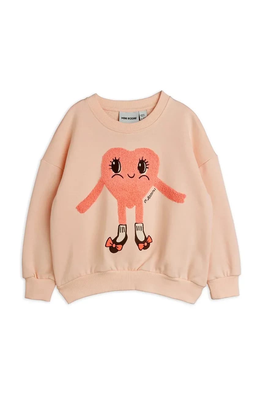 Детская хлопковая толстовка Сердце - фото 2