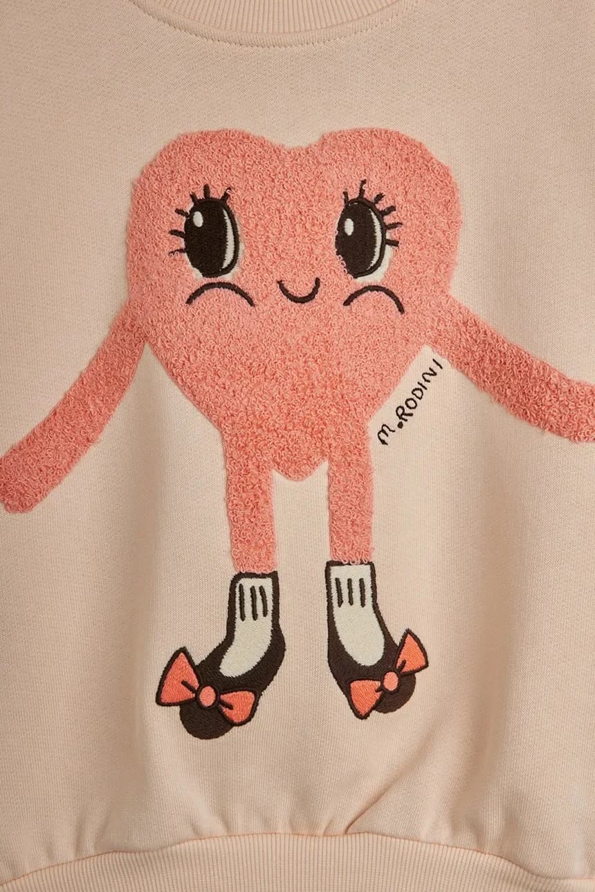 Детская хлопковая толстовка Сердце - фото 4