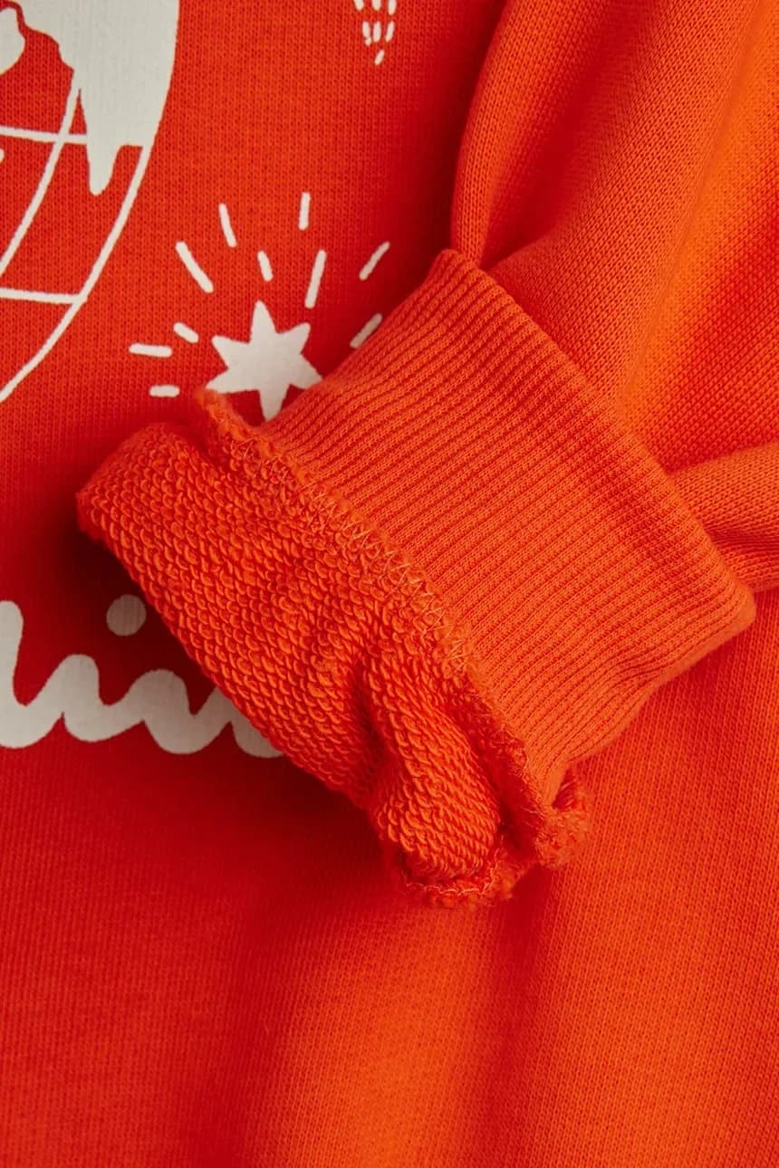 Детская хлопковая толстовка Mini Rodini Society - фото 5