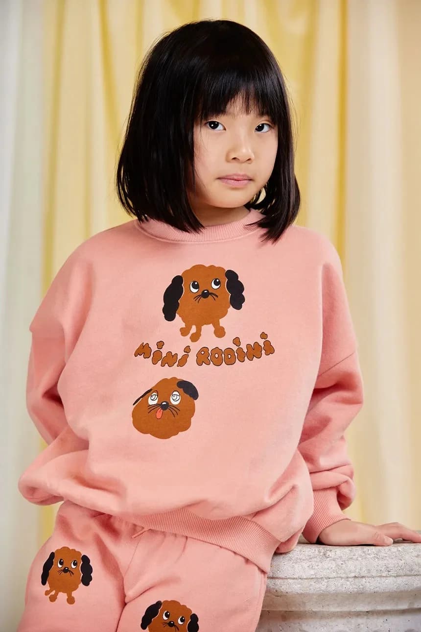 Детский хлопковый свитшот Doggies