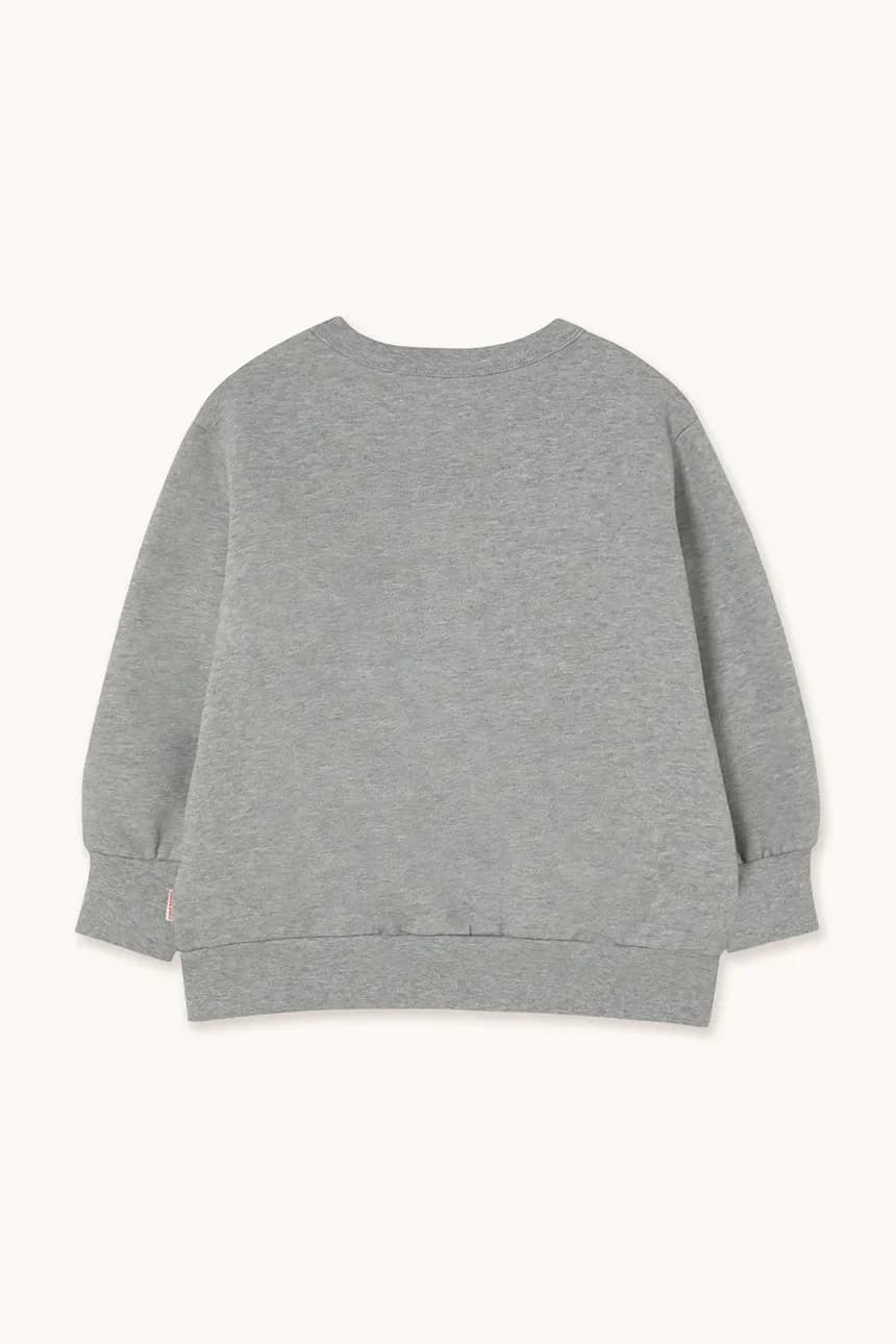 Детская хлопковая толстовка СВИТШОТ С ЦВЕТОЧНЫМ ГРАФИКОМ - фото 3