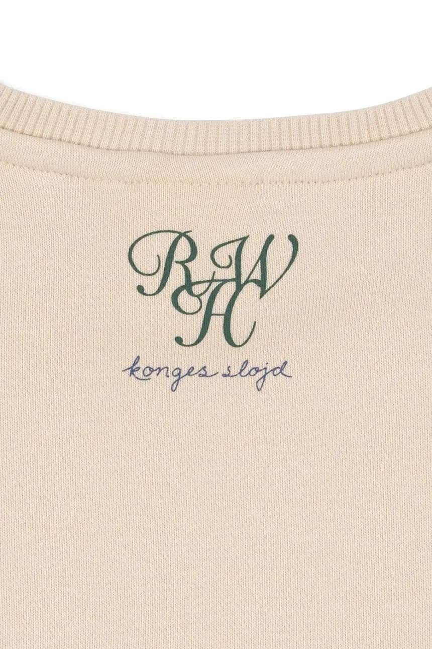 Детская толстовка из хлопка RHW X KS ROLLER SWEAT OCS - фото 4