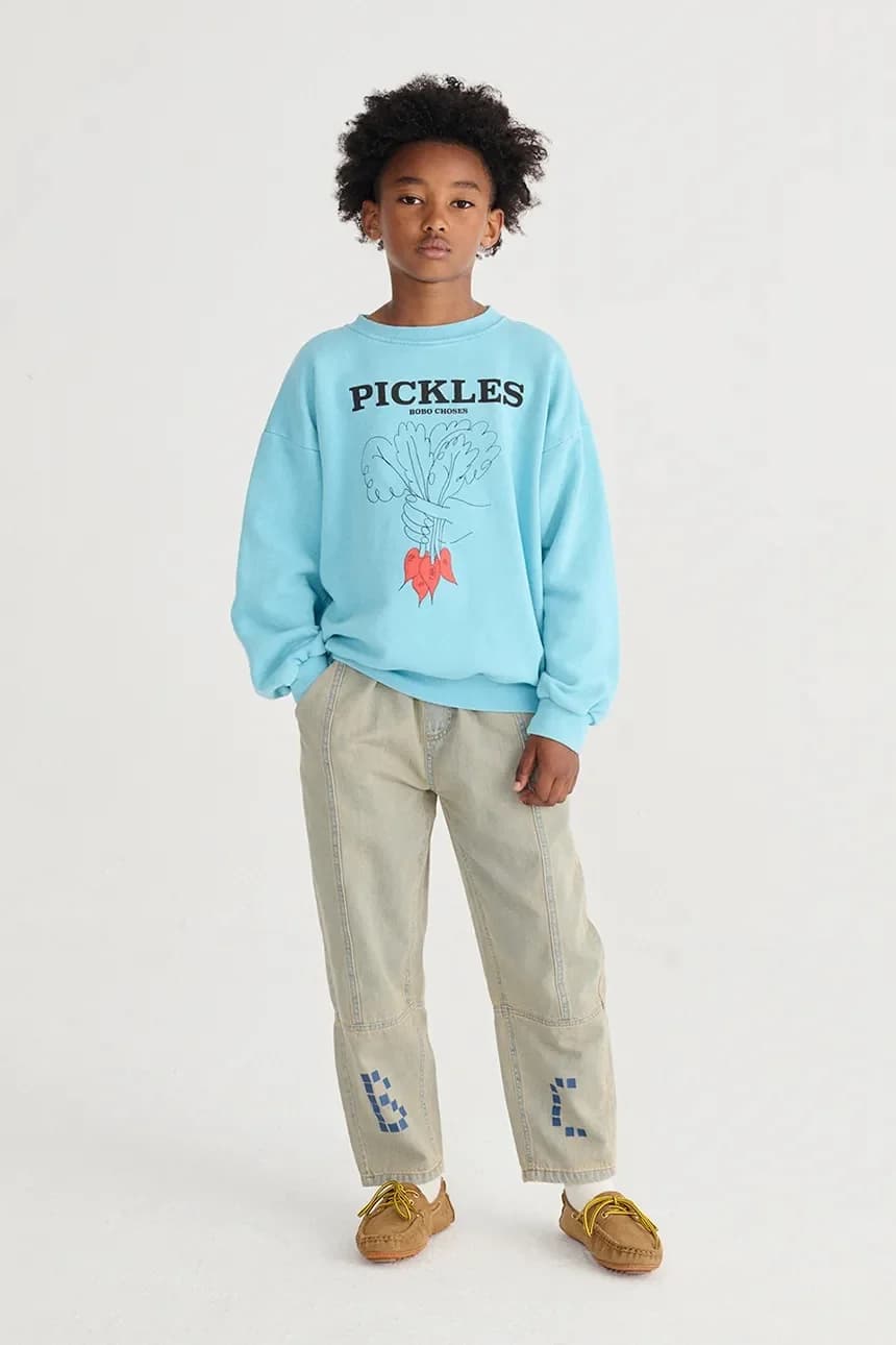 Детский хлопковый свитшот Bunch Of овощей - фото 4