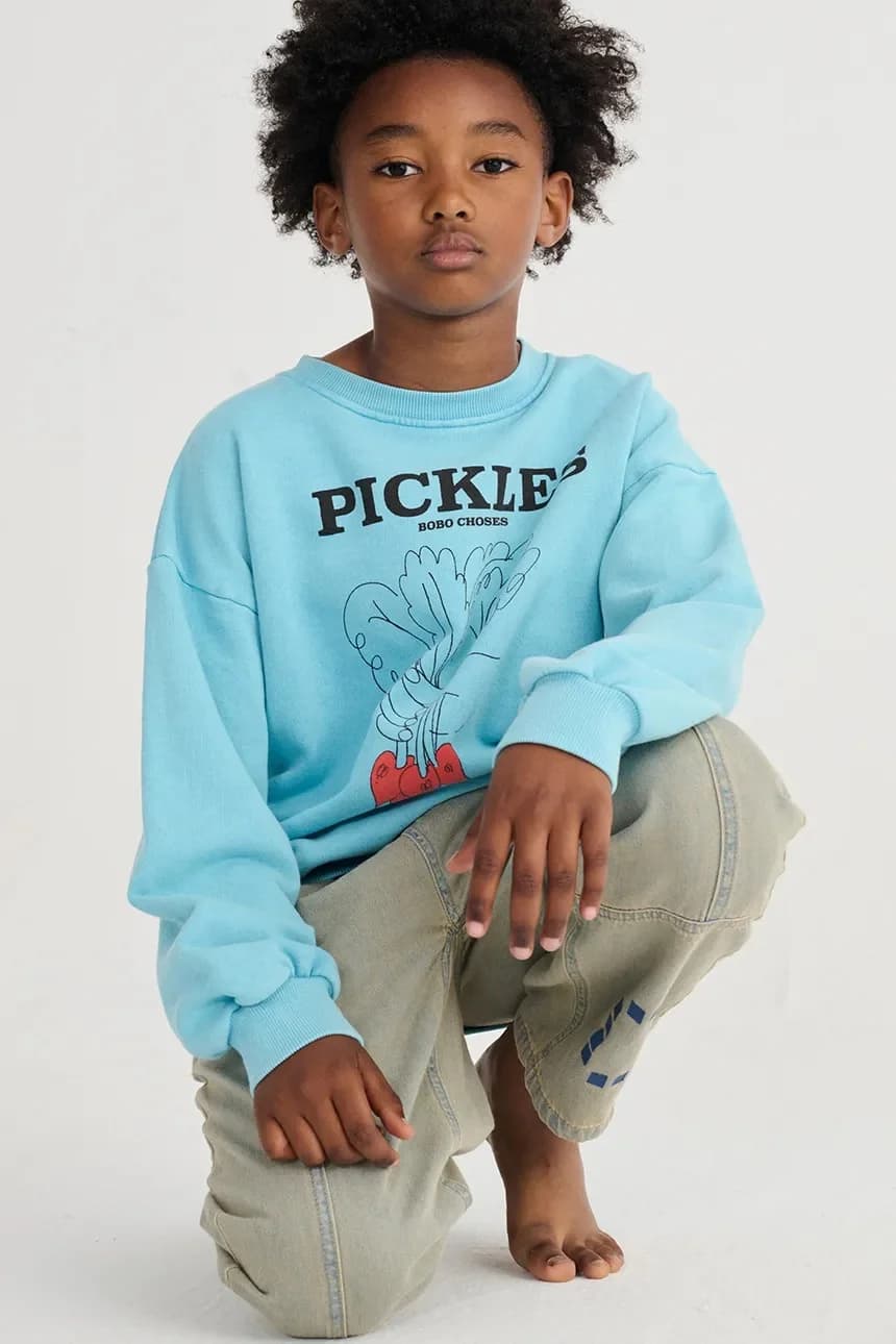 Детский хлопковый свитшот Bunch Of овощей - фото 6