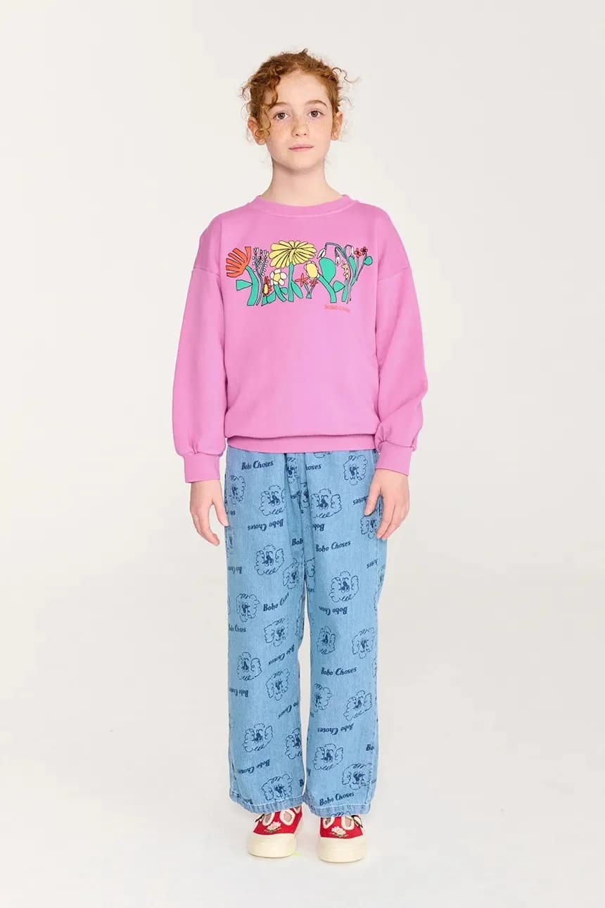 Свободная толстовка для детей Color Herbalist - фото 4