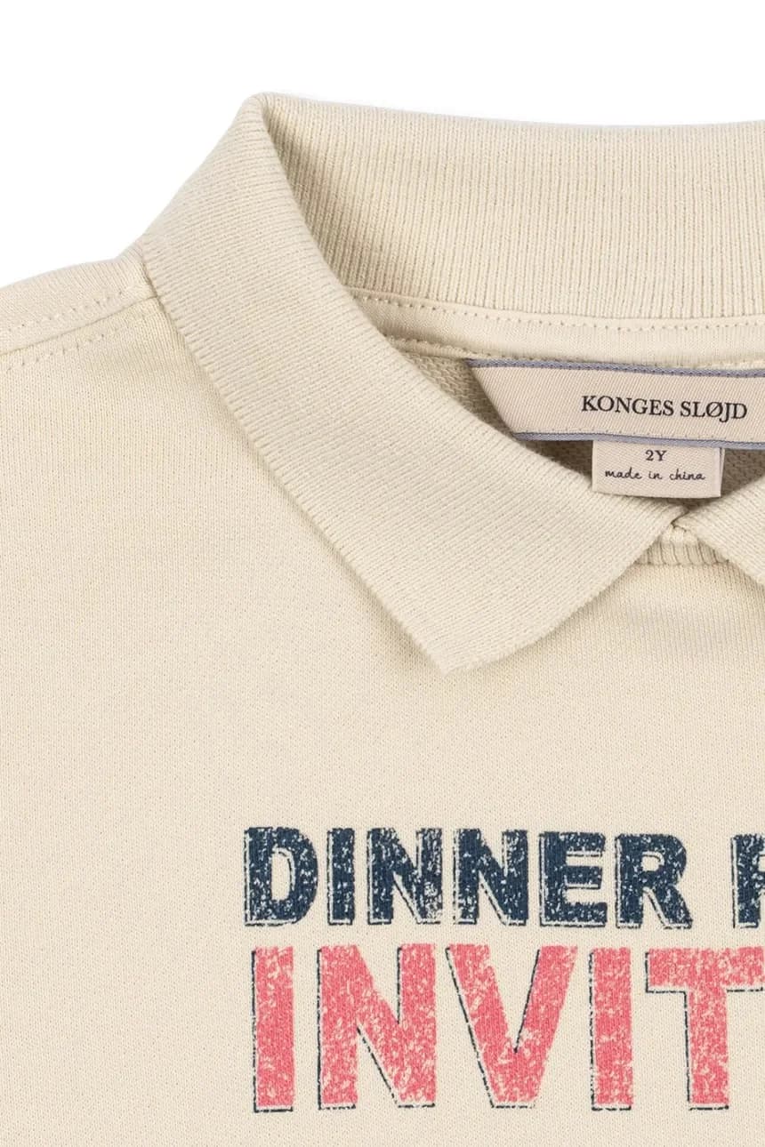 Детская толстовка из хлопка SPOTTY LS POLO GOTS - фото 4