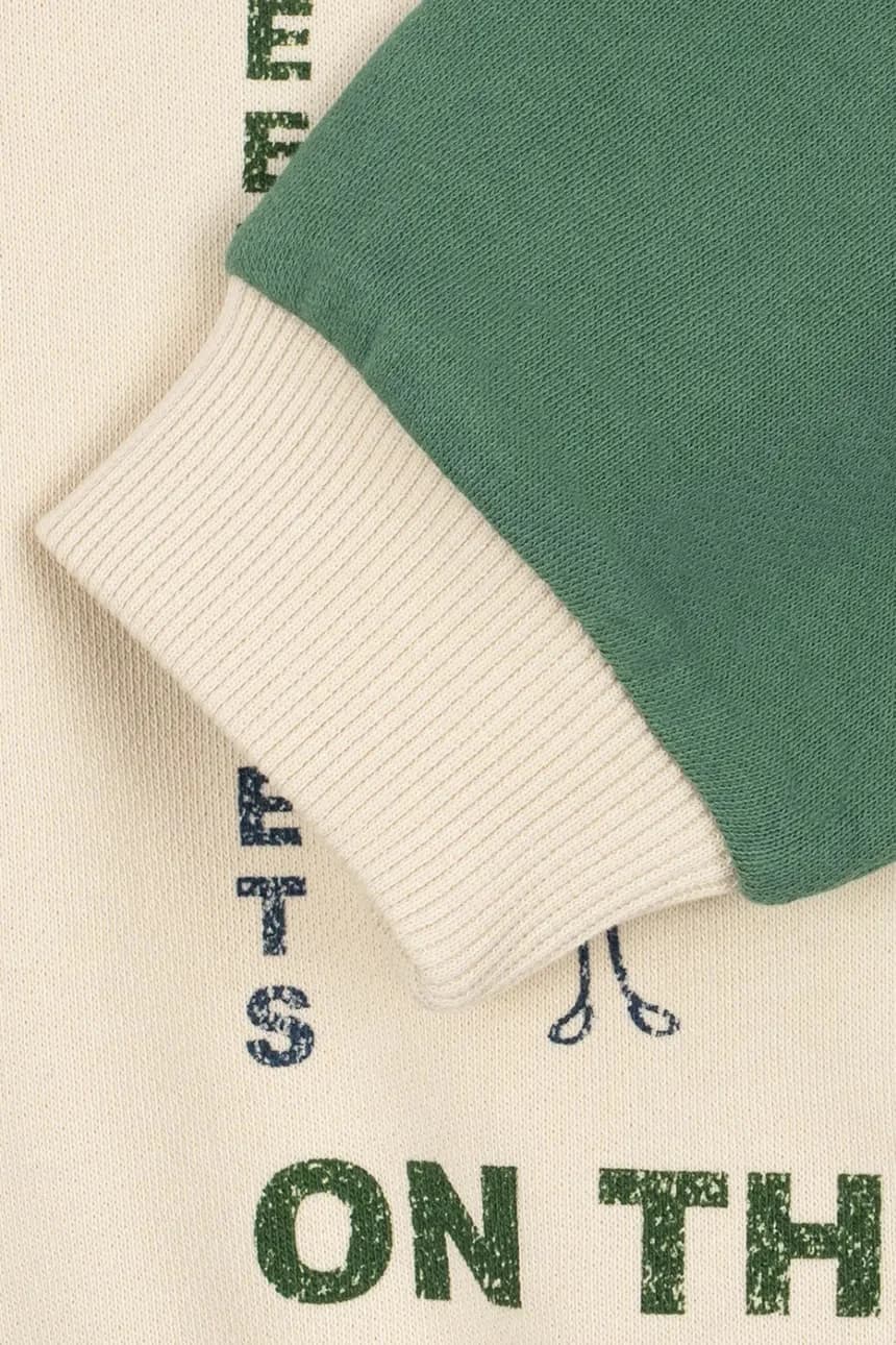 Детская толстовка из хлопка SPOTTY LS POLO GOTS - фото 6