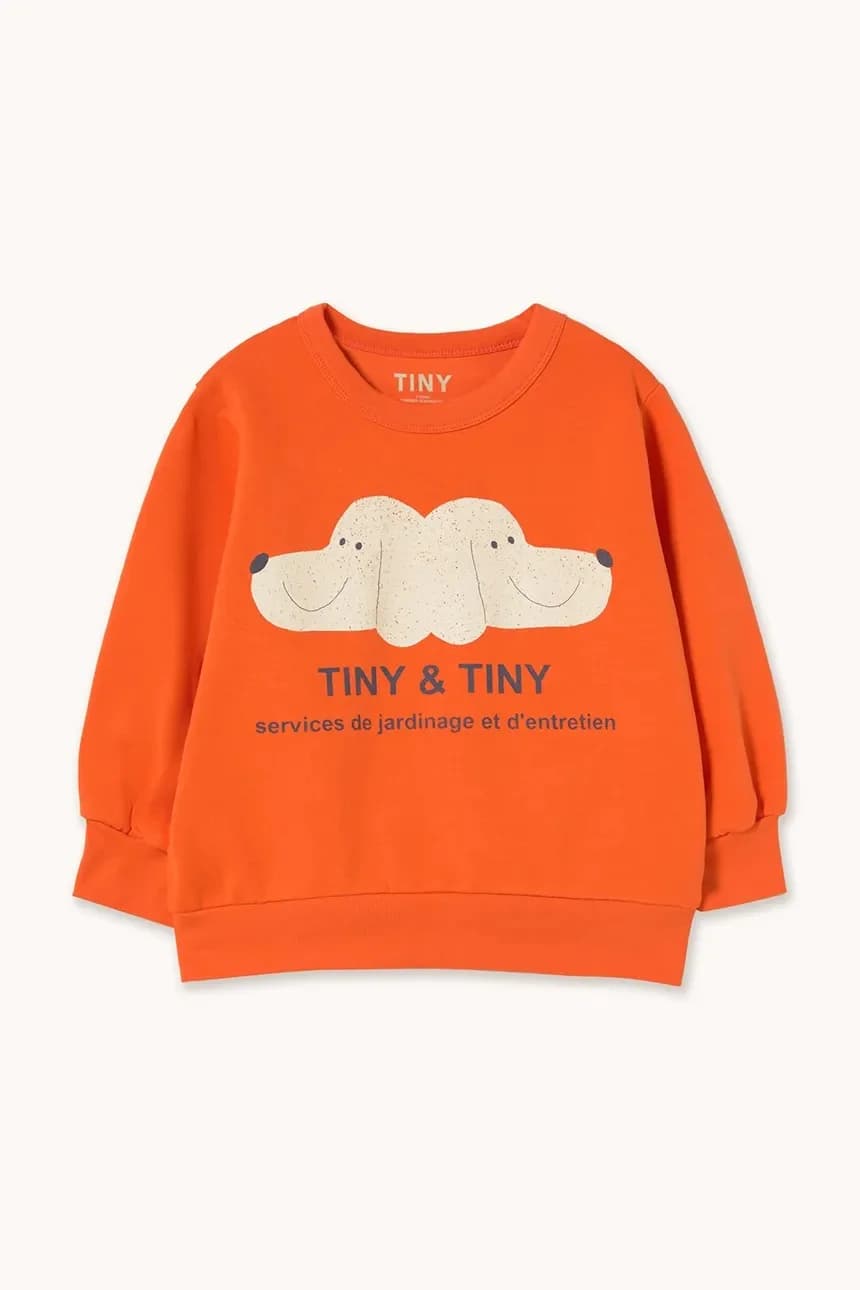 Детская толстовка из хлопка TINY&TINY GRAPHIC SEATSHIRT - фото 2