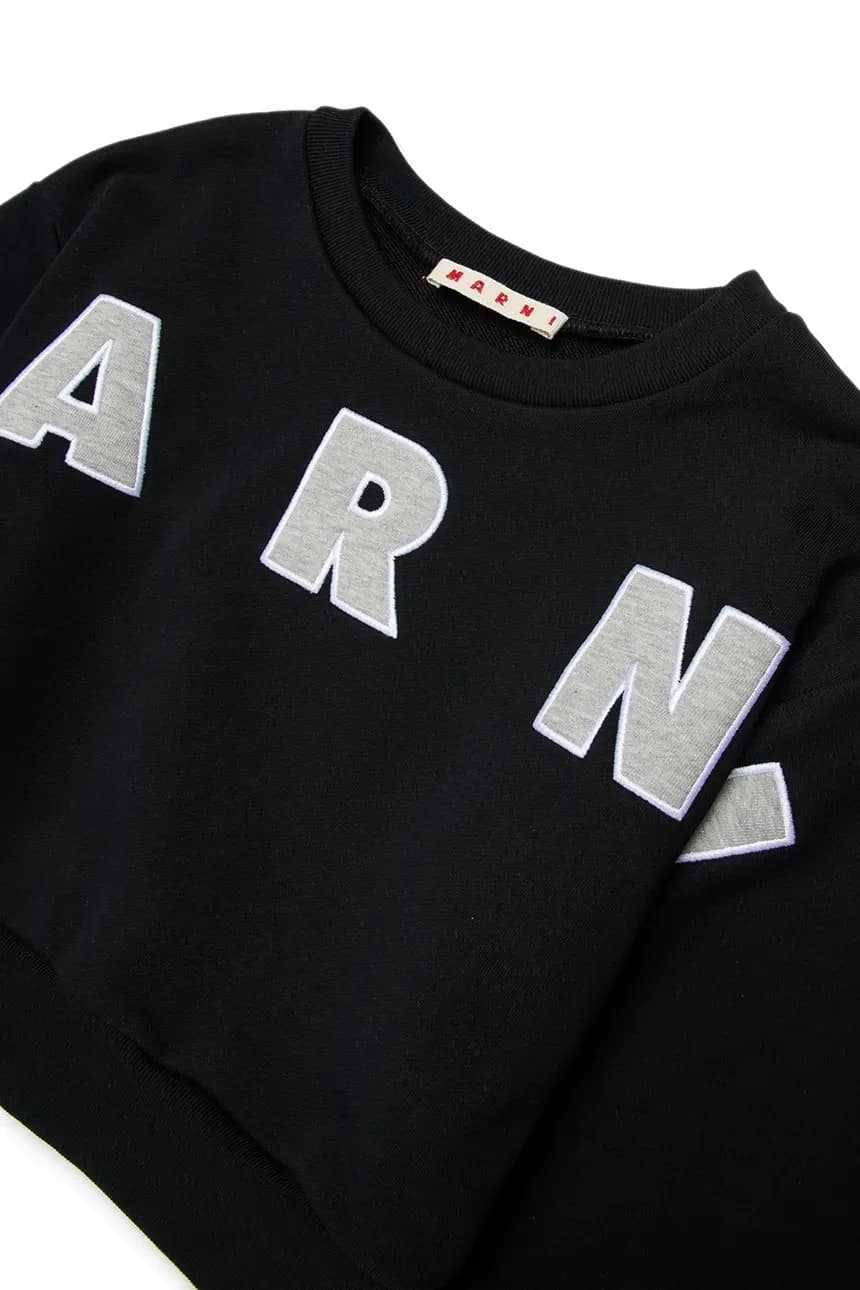 Детская толстовка из хлопка MS220F SWEAT-SHIRT - фото 4