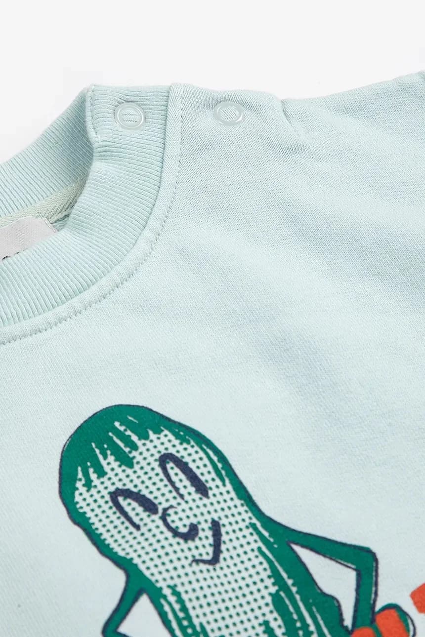 Хлопковая детская толстовка Mr Pickles - фото 2