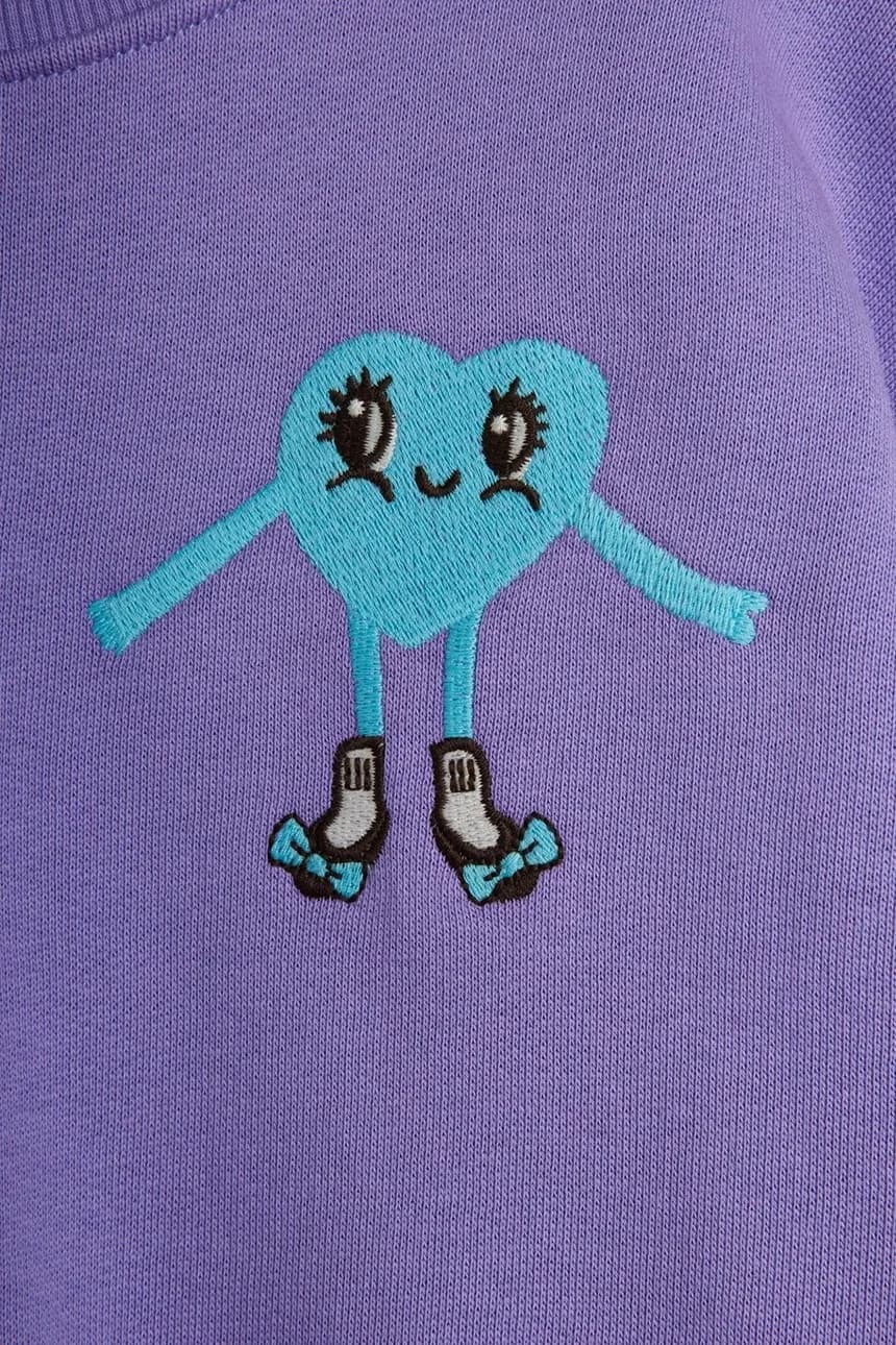 Детская хлопковая толстовка Сердце - фото 4