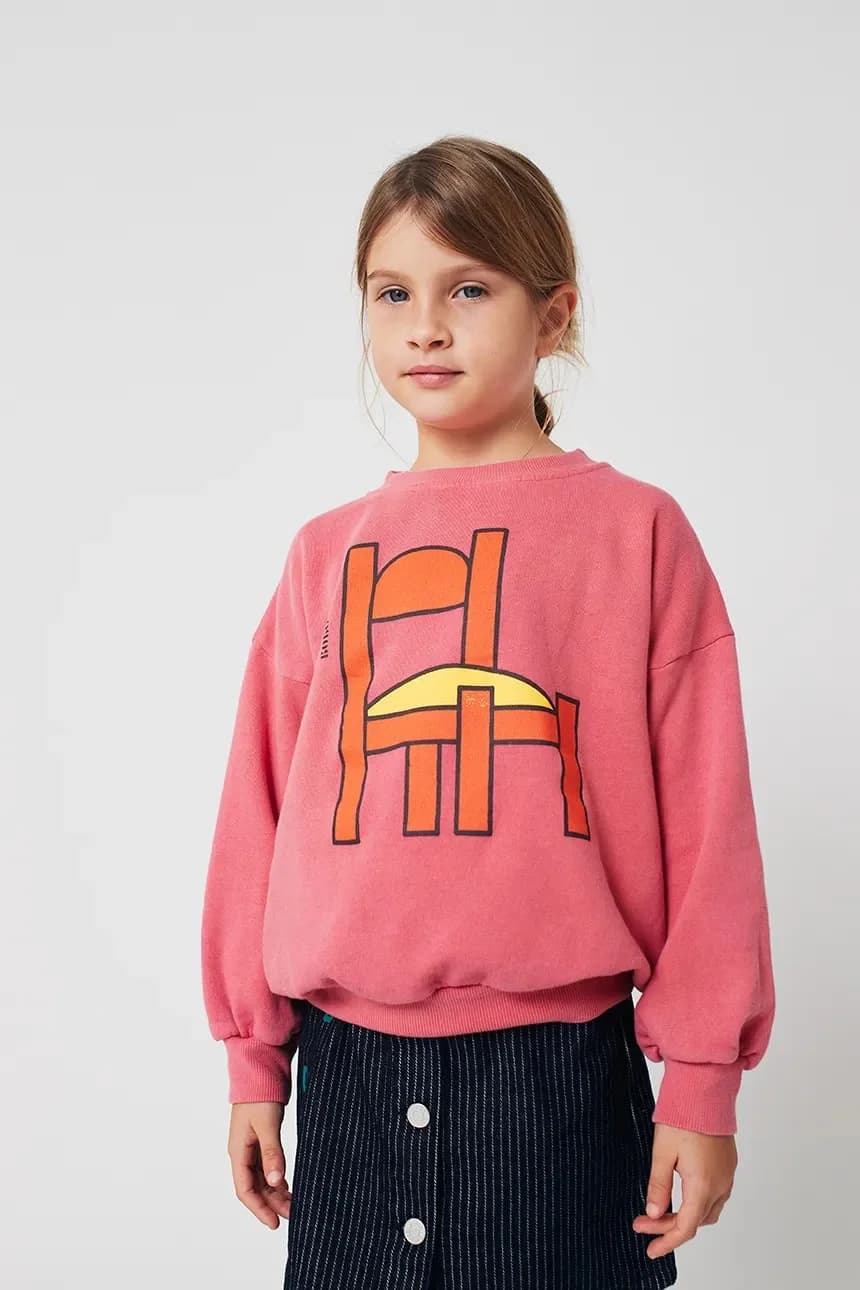 Детская хлопковая толстовка Chair