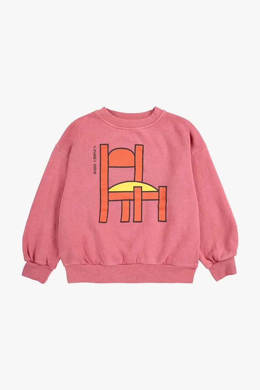 Детская хлопковая толстовка Chair - фото 2