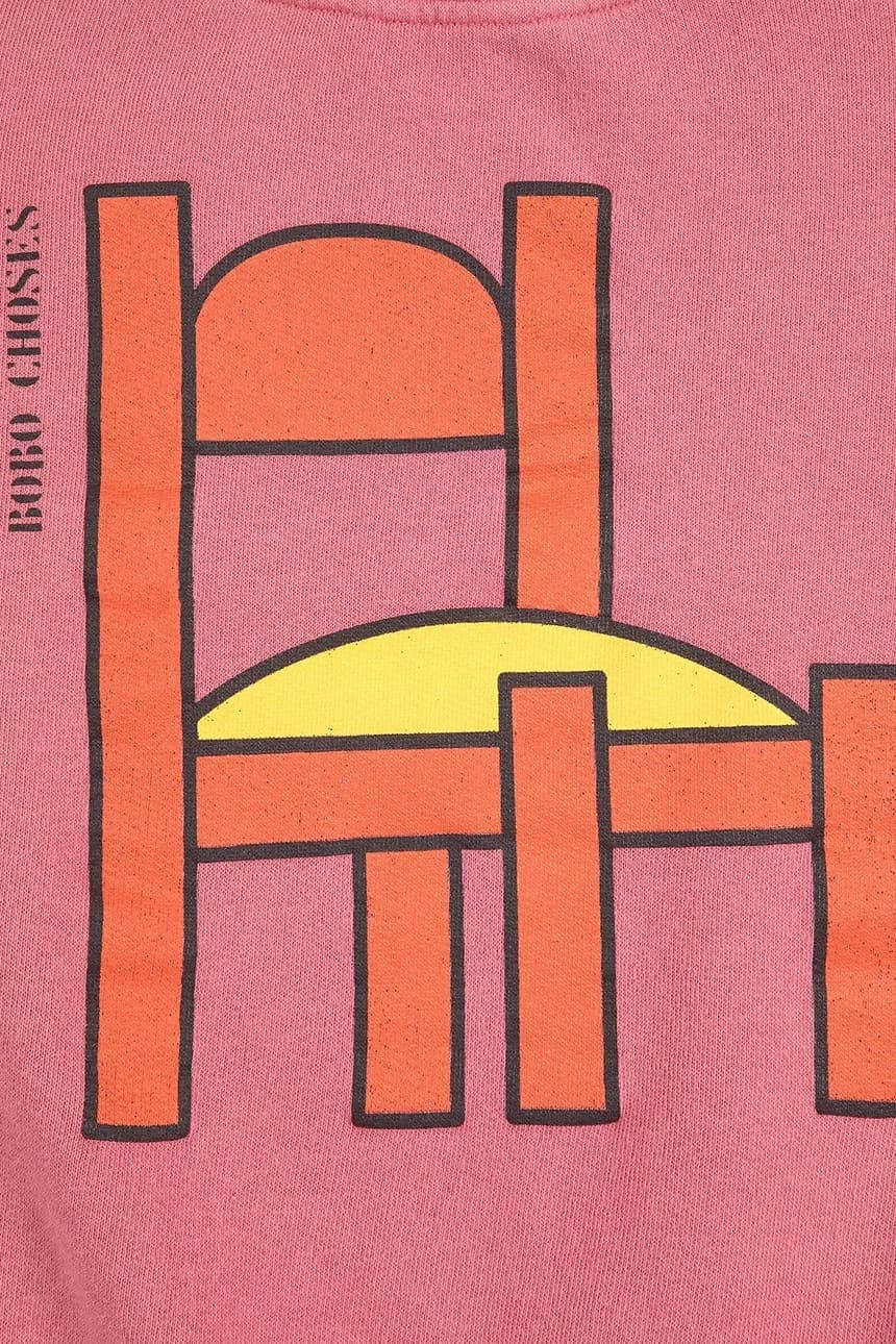 Детская хлопковая толстовка Chair - фото 3