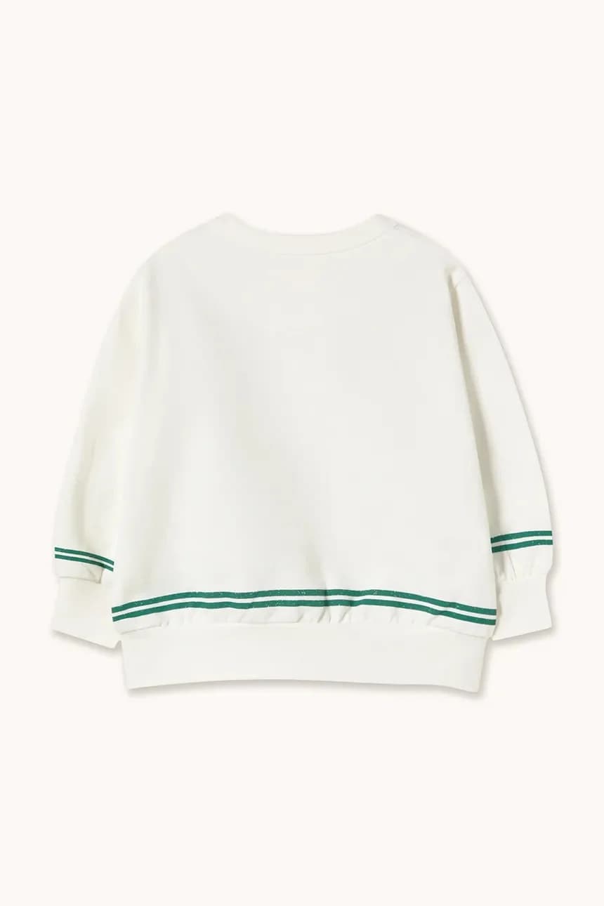 Детская толстовка из хлопка RED ROSES GRAPHIC SEATSHIRT - фото 3