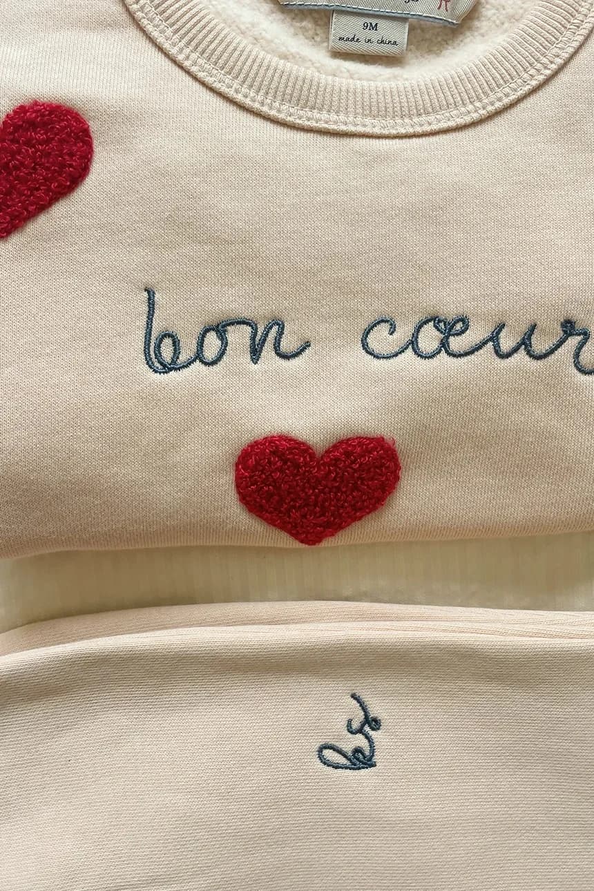 LOU SWEAT SHIRT GOTS детская толстовка - фото 4