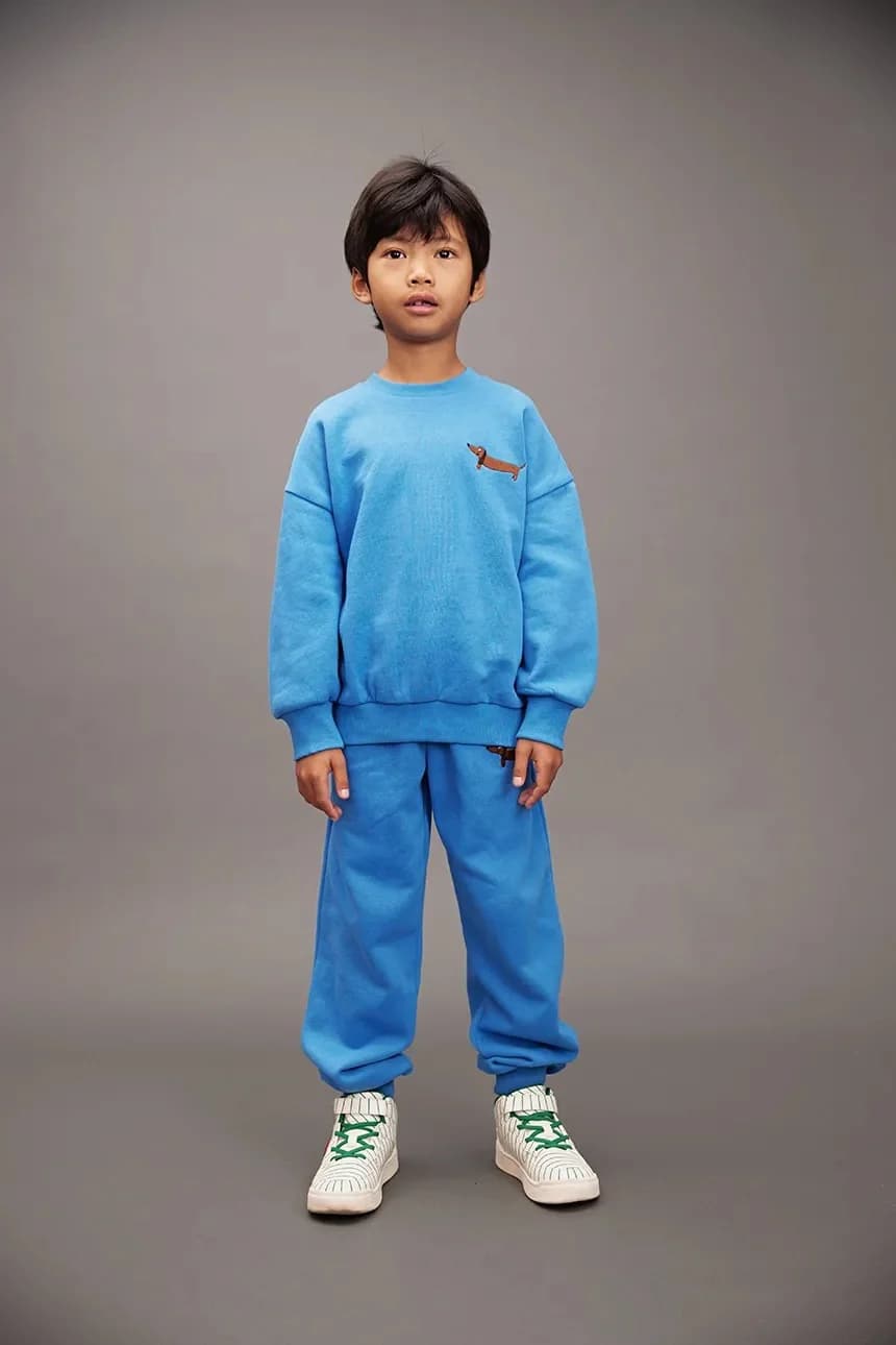 Детская хлопковая толстовка с собакой - фото 6