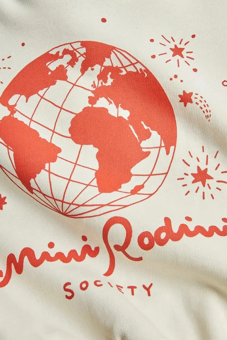 Детская хлопковая толстовка Mini Rodini Society - фото 3