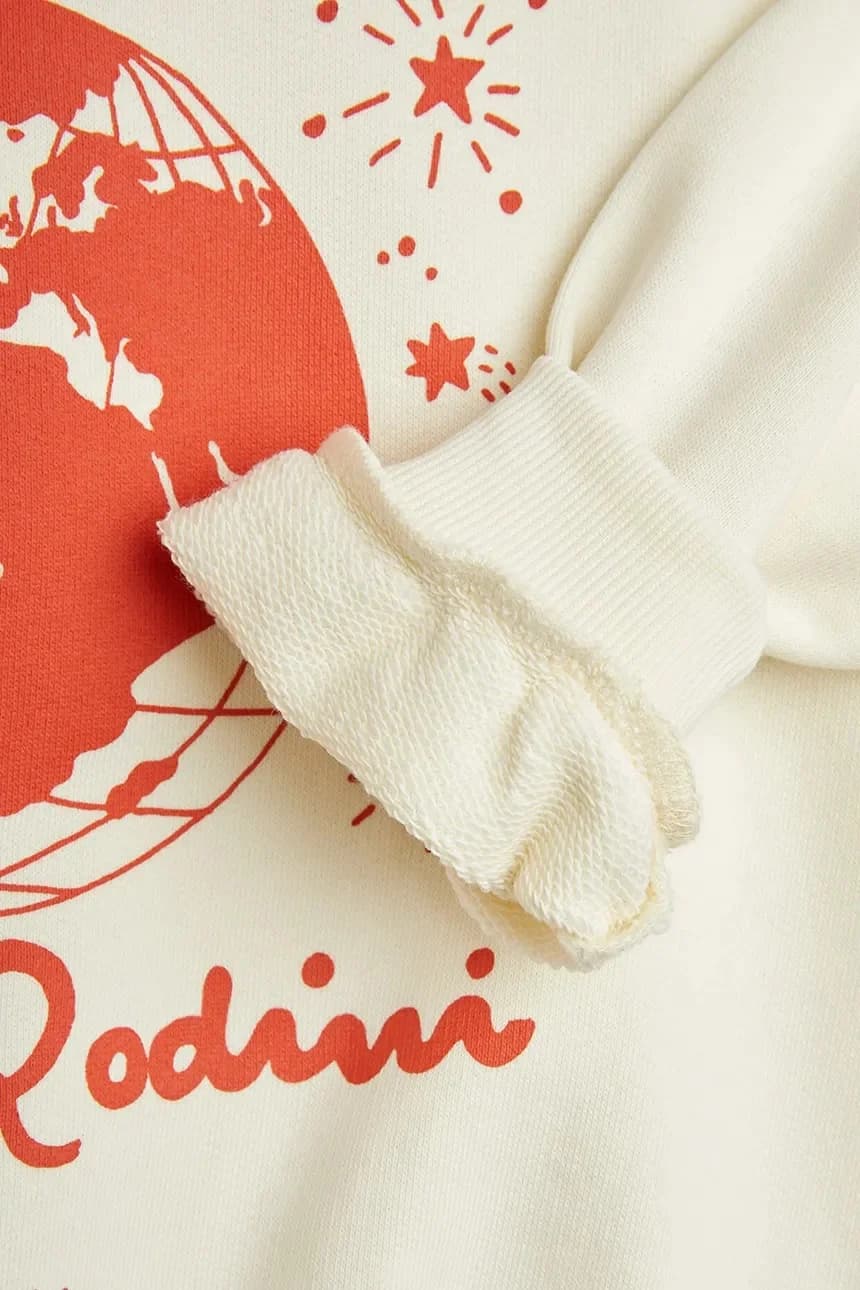 Детская хлопковая толстовка Mini Rodini Society - фото 4