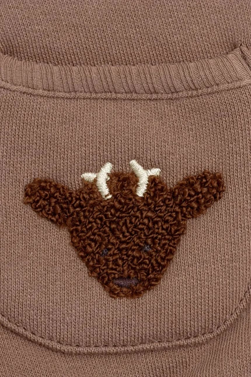 Детский хлопковый свитшот Foppe Sweater Stags - фото 5