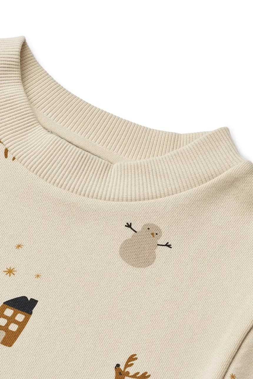 Детская хлопковая толстовка Thora Printed Sweatshirt - фото 3