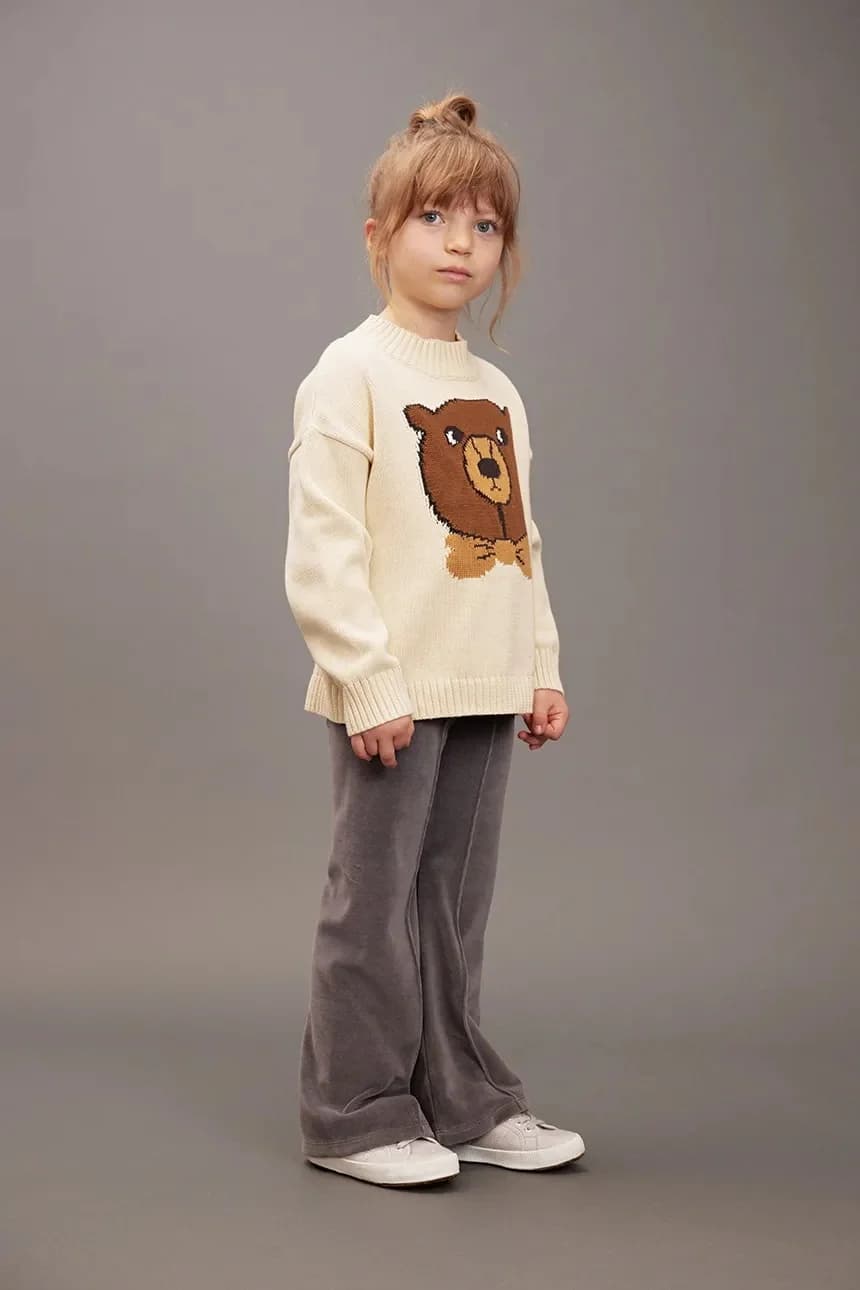 Детский хлопковый свитшот Bear - фото 5