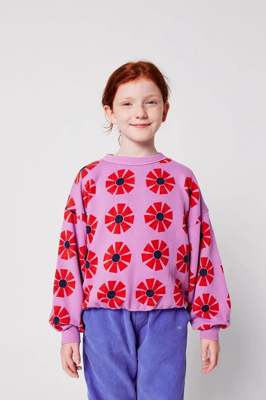 Детский хлопковый свитшот "Калейдоскоп" - фото 5