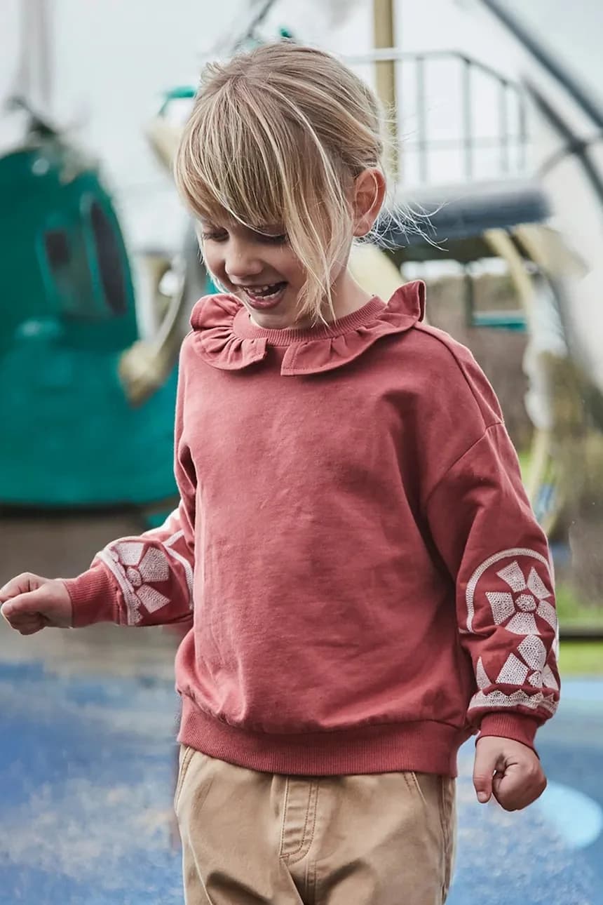 Детская хлопковая толстовка