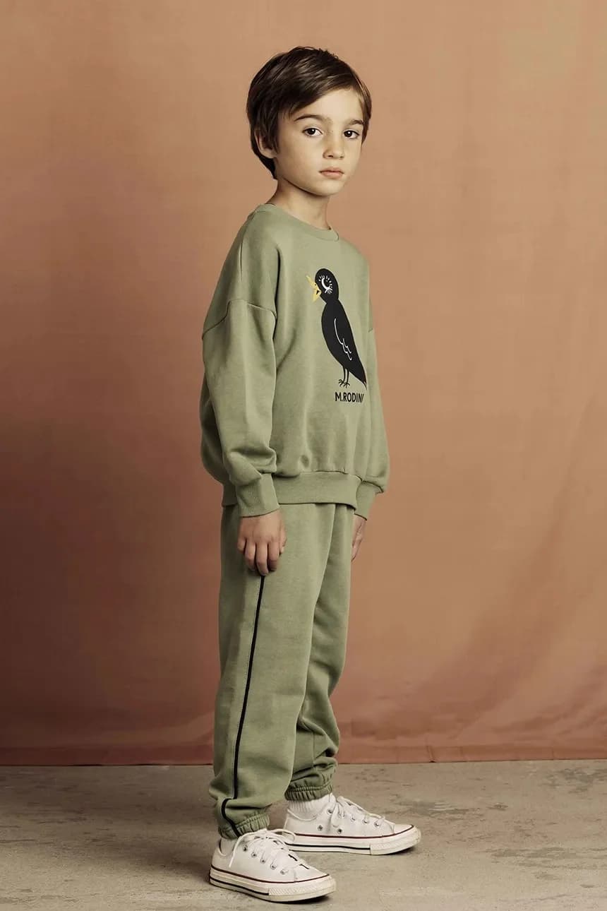 Детская хлопковая толстовка Blackbird