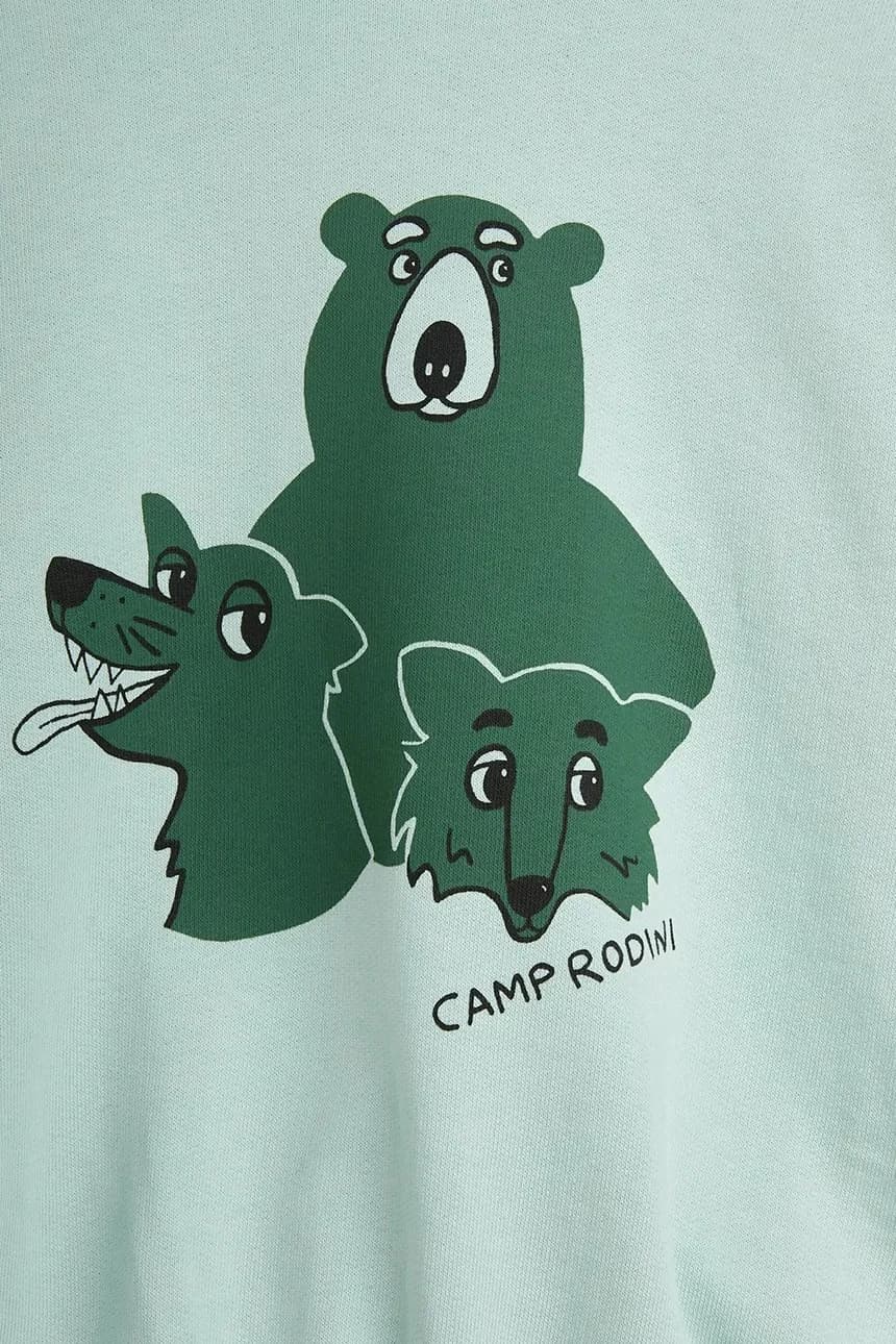 Детская хлопковая толстовка Camp Rodini - фото 3