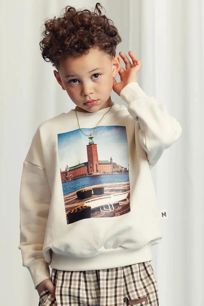 Детская толстовка из хлопка Ратуша