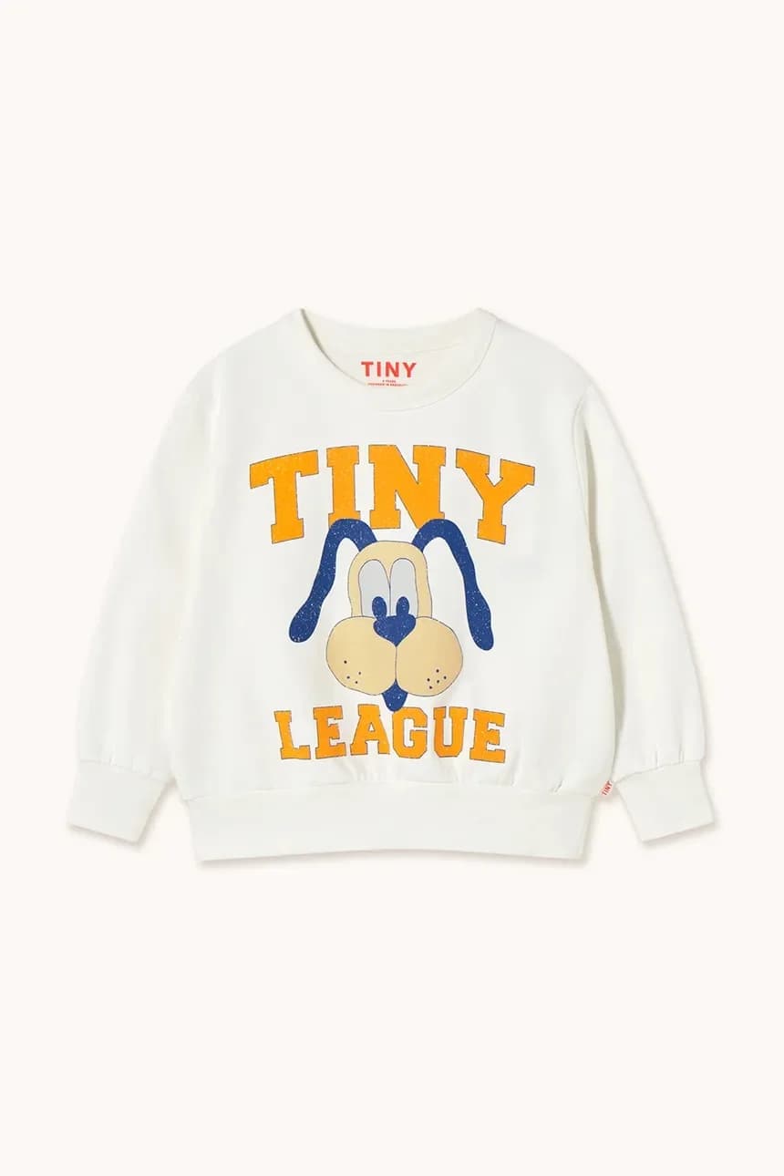 Детская хлопковая толстовка TINY LEAGUE GRAPHIC SEATSHIRT - фото 2