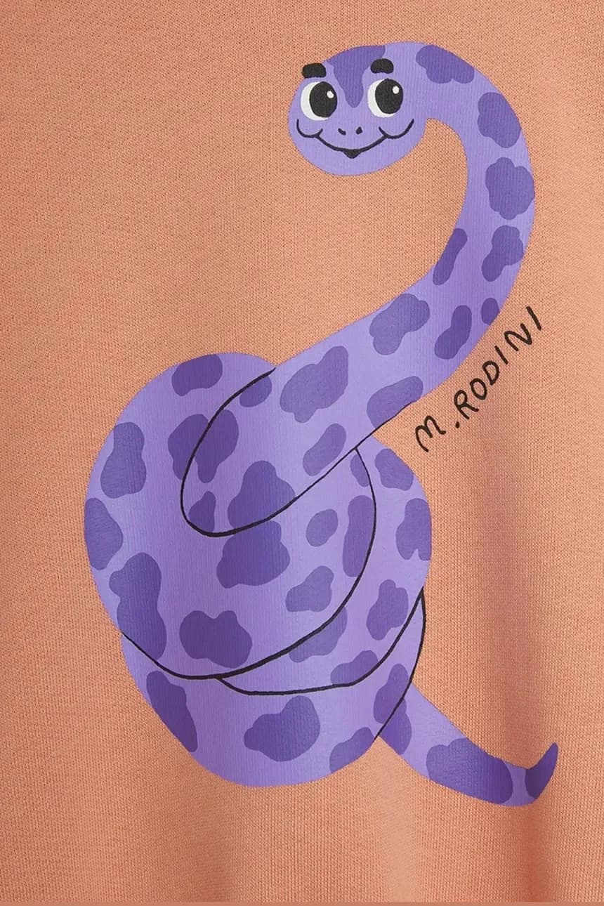 Детская хлопковая толстовка Snake - фото 3