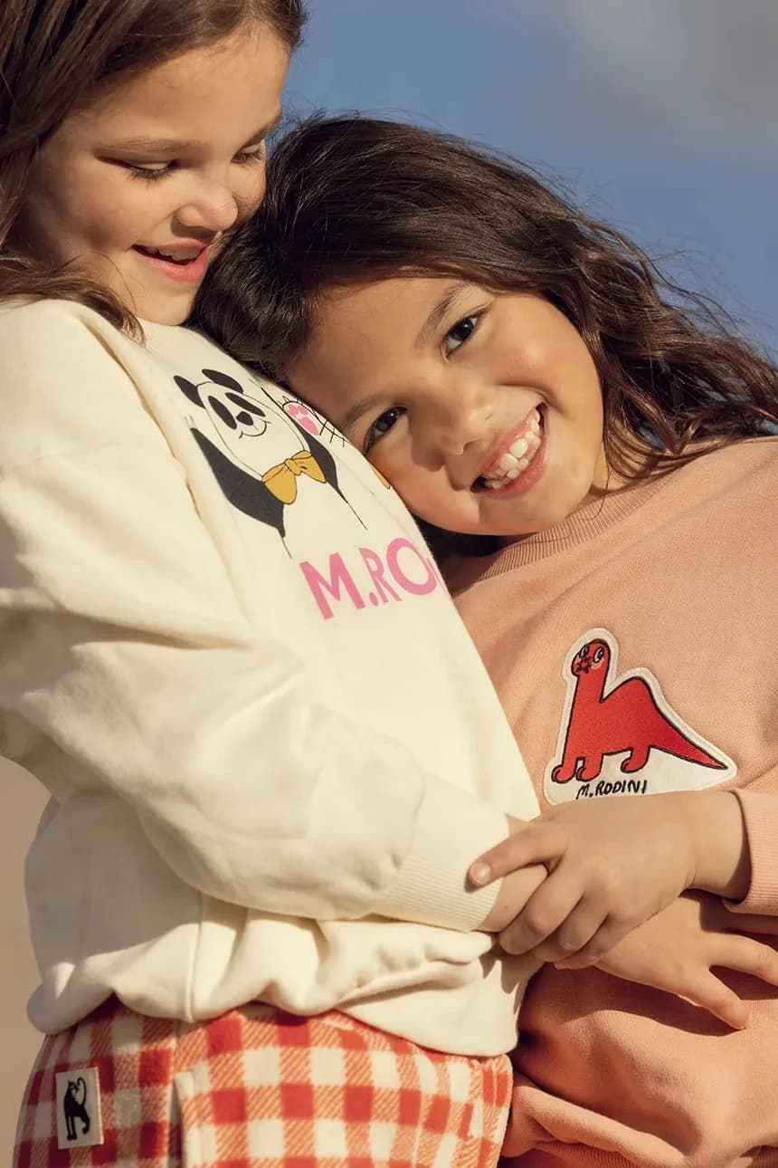 Детский хлопковый свитшот с пандой и котом - фото 5