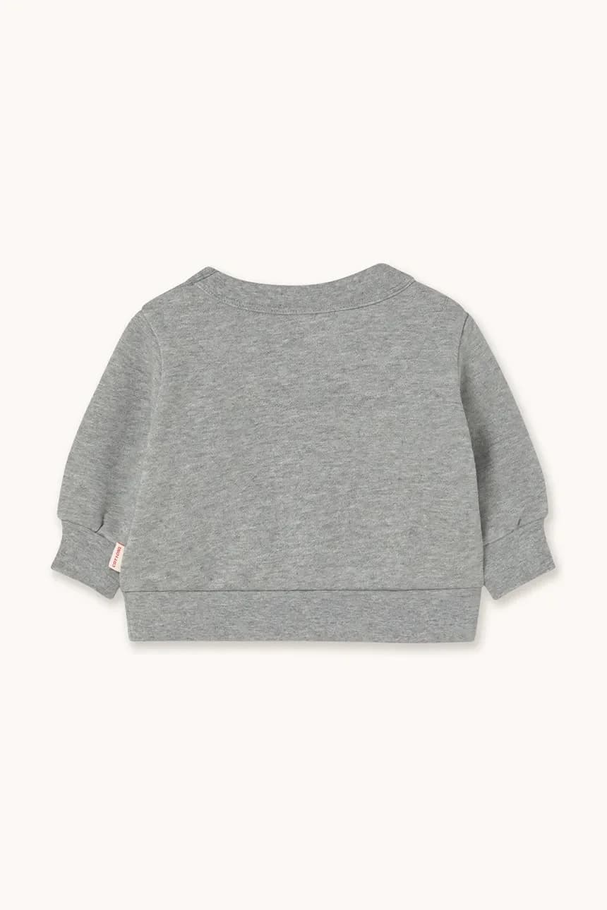 Хлопковая детская толстовка CHERRY GRAPHIC BABY SEATSHIRT - фото 2