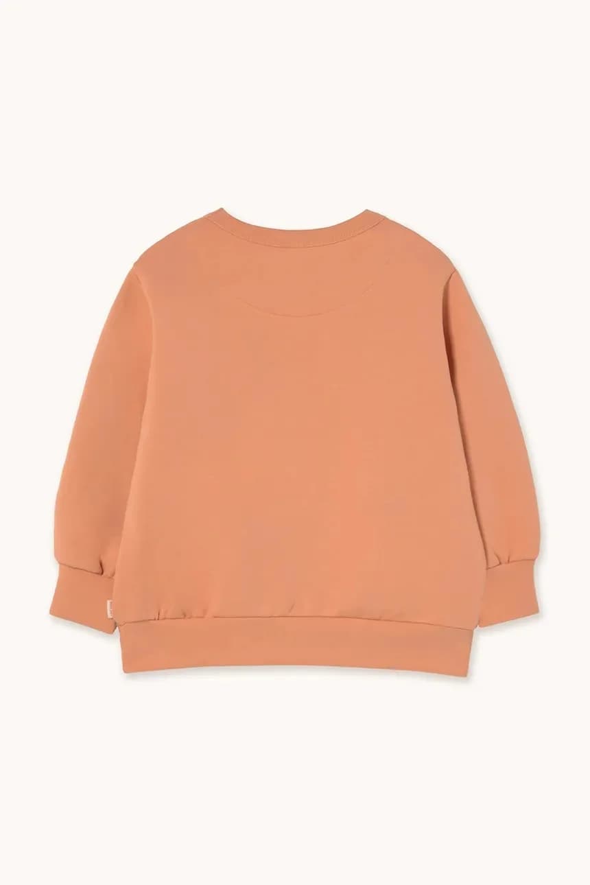 Детская толстовка из хлопка FLOWERS EYES GRAPHIC SEATSHIRT - фото 2